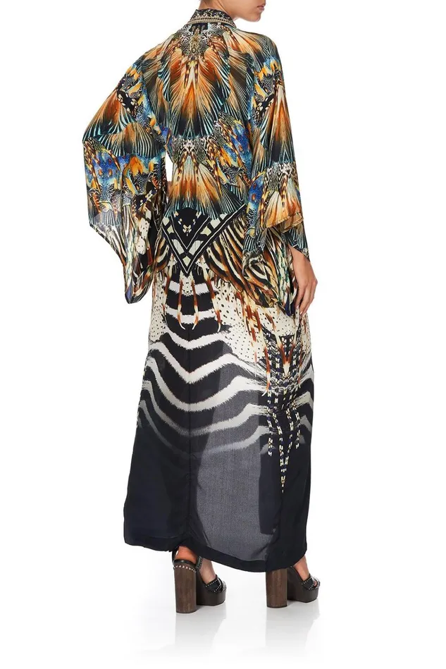 Camilla Kaftans and Coverups Women Kimono Coat Lost Paradise