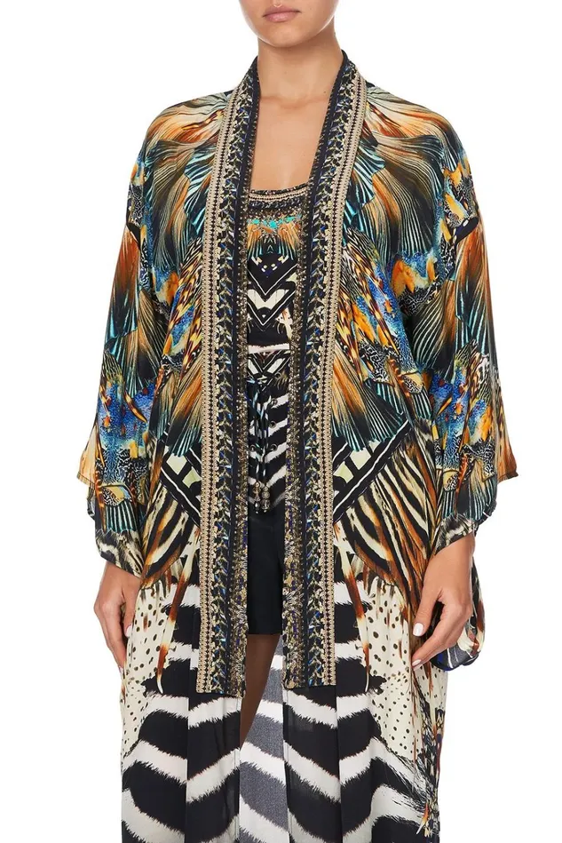 Camilla Kaftans and Coverups Women Kimono Coat Lost Paradise