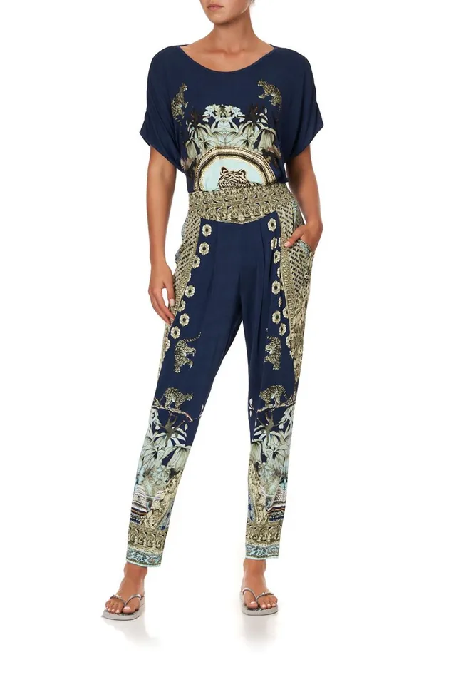 Camilla Loungewear Women Harem Pants With Front Pleats A Little Past Twilight Camilla Loungewear Women Harem Pants With Front Pleats A Little Past Twilight