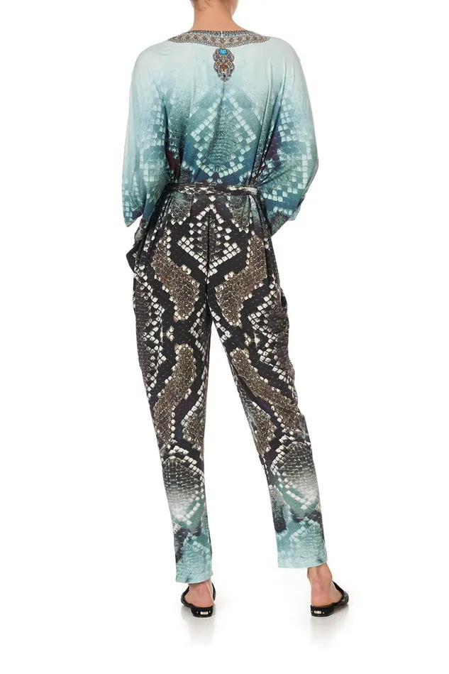 Camilla Loungewear Women Jersey Bat Sleeve Jumpsuit Prey