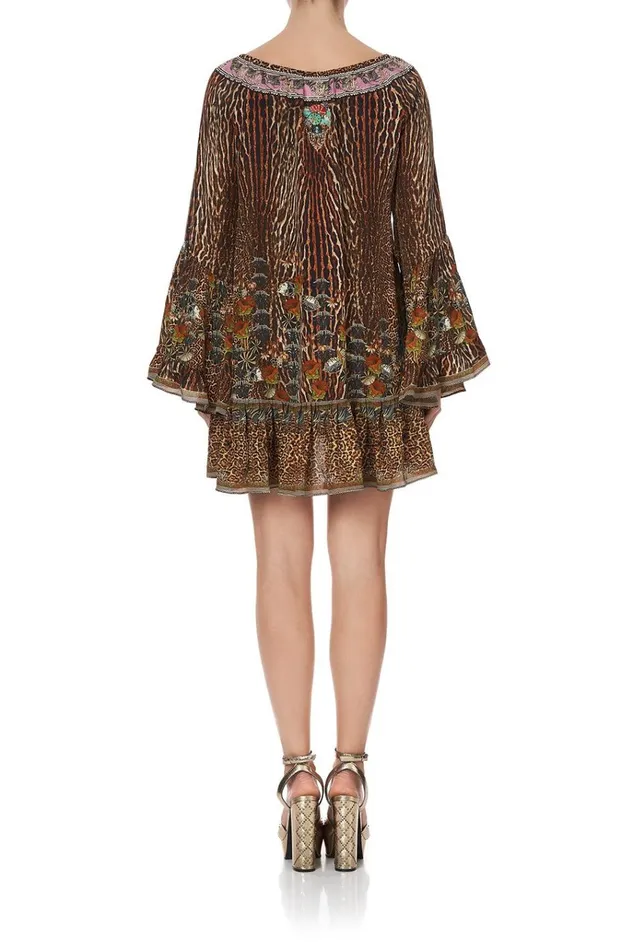 Camilla Mini Dresses Women A Line Frill Dress Wild Azal