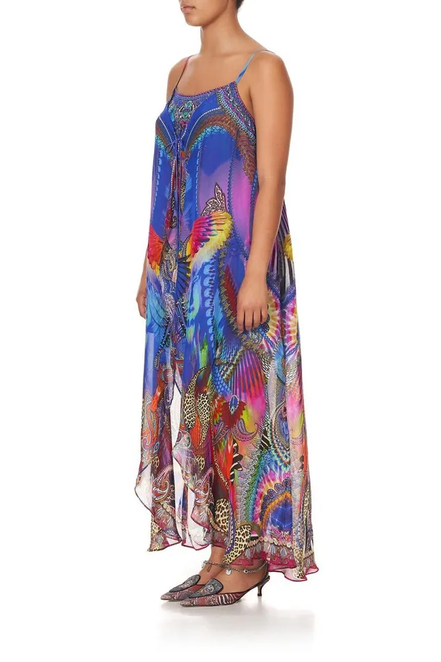 Camilla Mini Dresses Women Mini Dress With Long Overlay Psychedelica
