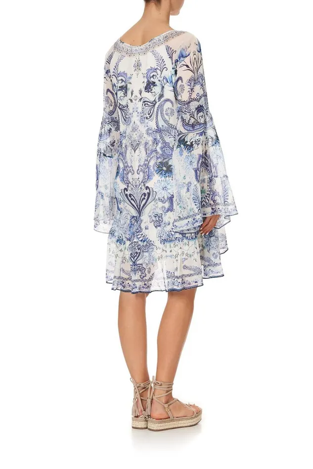 Camilla Party Dresses Women ALine Gathered Panel Dress Talking About A Revolution