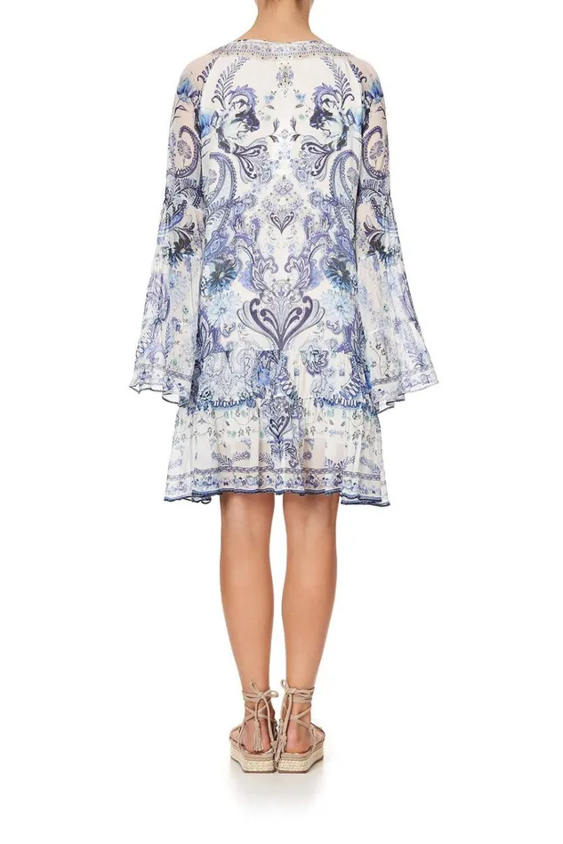 Camilla Party Dresses Women ALine Gathered Panel Dress Talking About A Revolution