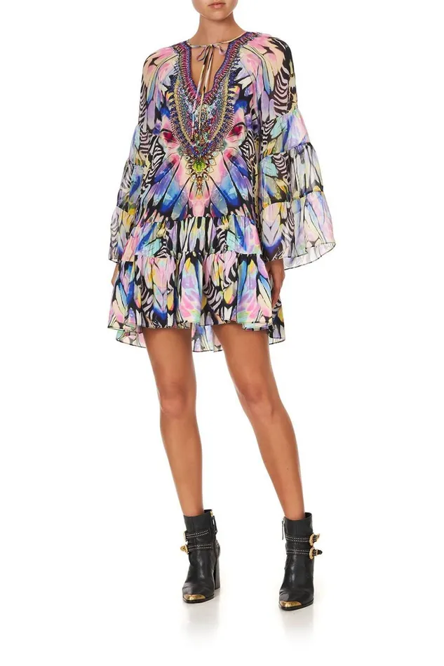 Camilla Party Dresses Women ALine Gathered Panel Dress Trance Temptation