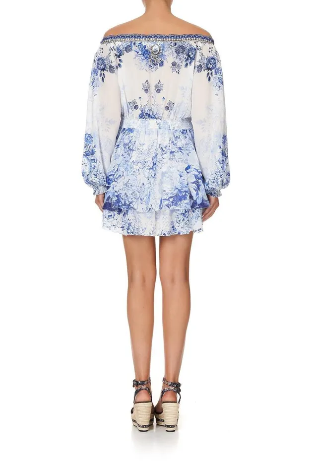 Camilla Party Dresses Women Tiered Mini Dress High Tea