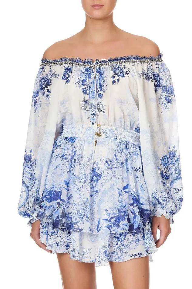 Camilla Party Dresses Women Tiered Mini Dress High Tea