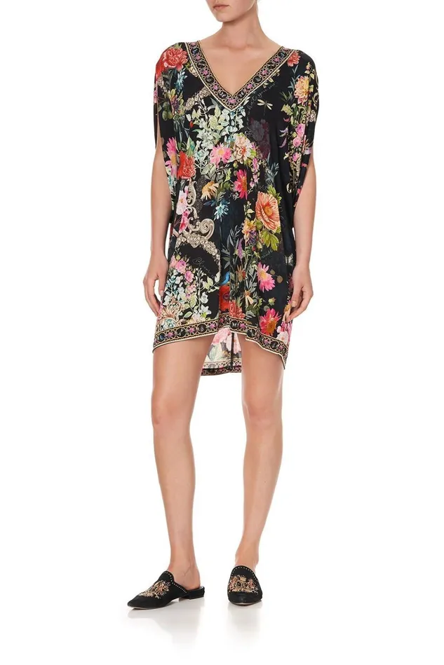 Camilla Party Dresses Women Twist Sleeve Tunic Hampton Hive