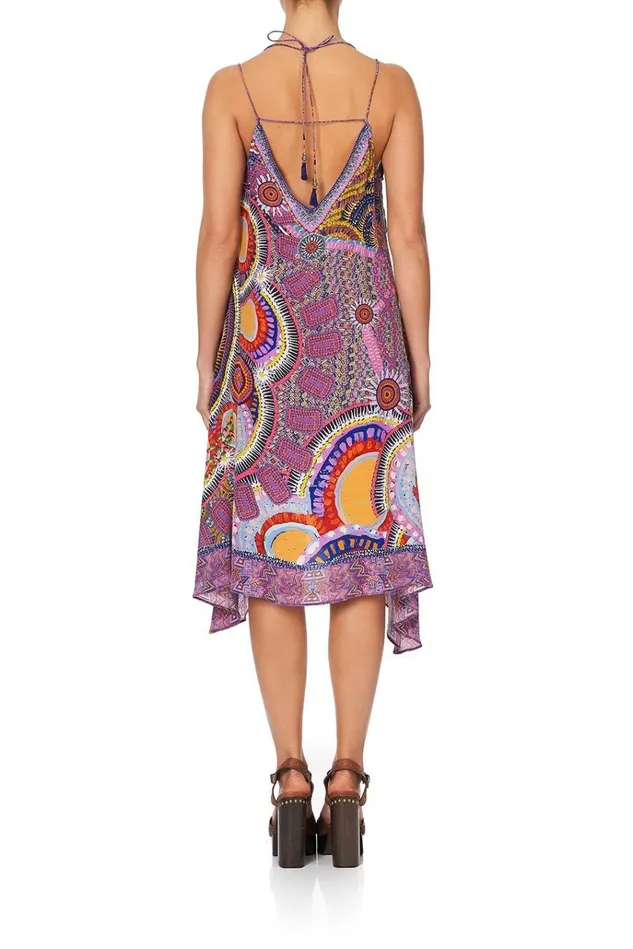 Camilla Party Dresses Women VNeck Strappy Flare Dress Warlu Dreaming