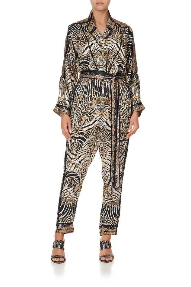 Camilla Playsuits and Jumpsuits Women Zip Front Panel Jumpsuit Night Waiting For Day