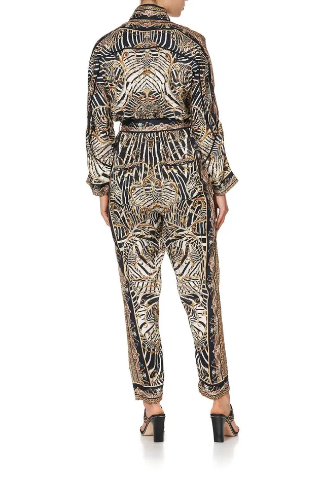 Camilla Playsuits and Jumpsuits Women Zip Front Panel Jumpsuit Night Waiting For Day