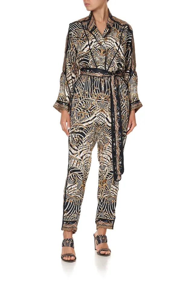 Camilla Playsuits and Jumpsuits Women Zip Front Panel Jumpsuit Night Waiting For Day
