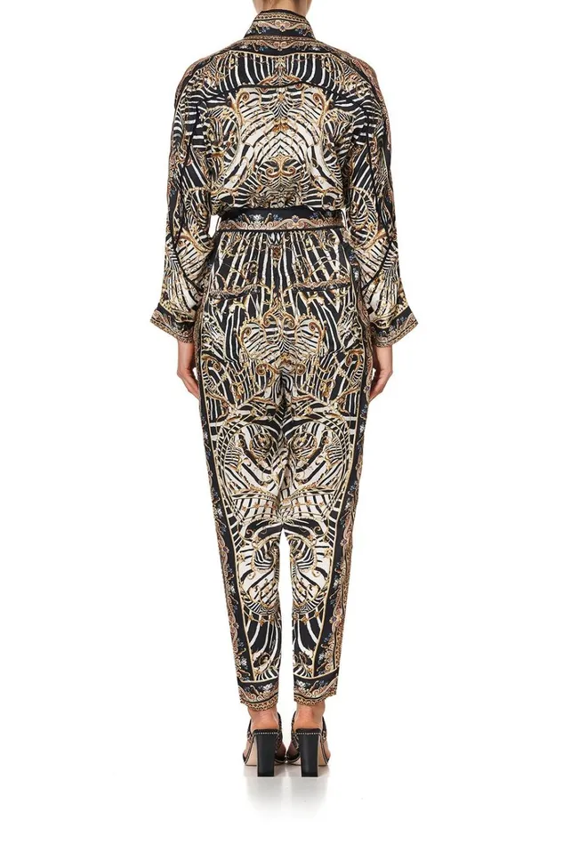 Camilla Playsuits and Jumpsuits Women Zip Front Panel Jumpsuit Night Waiting For Day