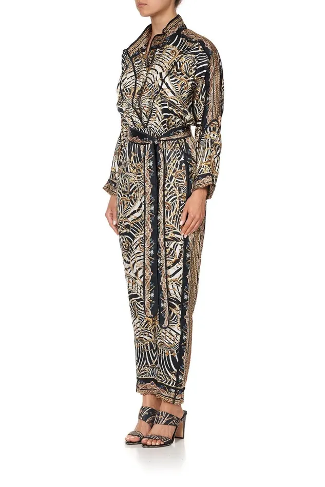 Camilla Playsuits and Jumpsuits Women Zip Front Panel Jumpsuit Night Waiting For Day