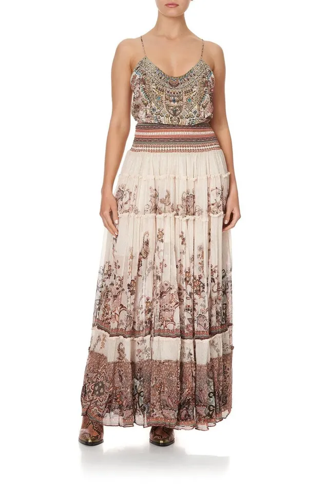 Camilla Skirts Women 4 Tiered Gathered Skirt Tales Of Talitha