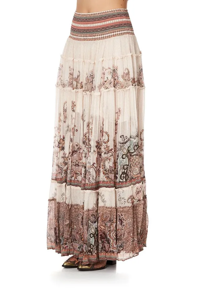 Camilla Skirts Women 4 Tiered Gathered Skirt Tales Of Talitha