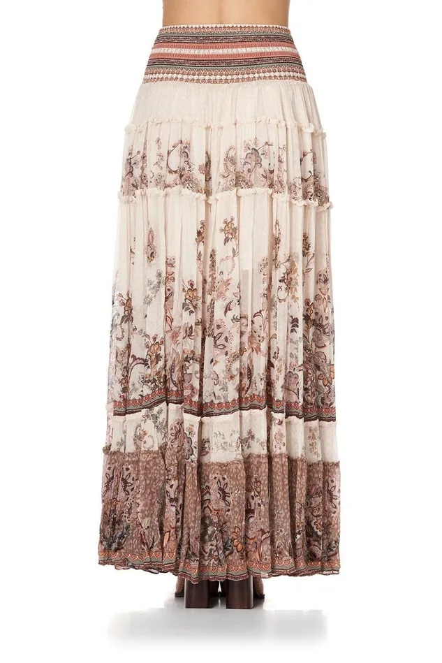 Camilla Skirts Women 4 Tiered Gathered Skirt Tales Of Talitha
