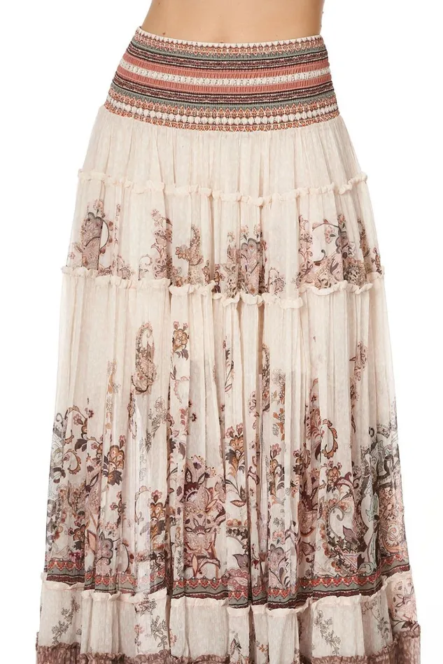 Camilla Skirts Women 4 Tiered Gathered Skirt Tales Of Talitha
