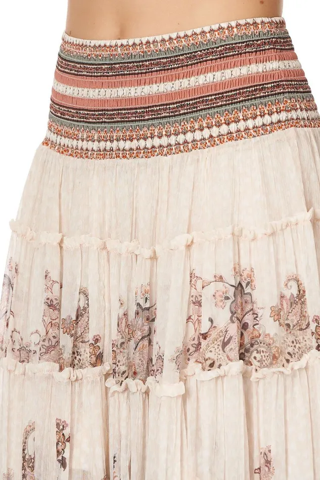 Camilla Skirts Women 4 Tiered Gathered Skirt Tales Of Talitha