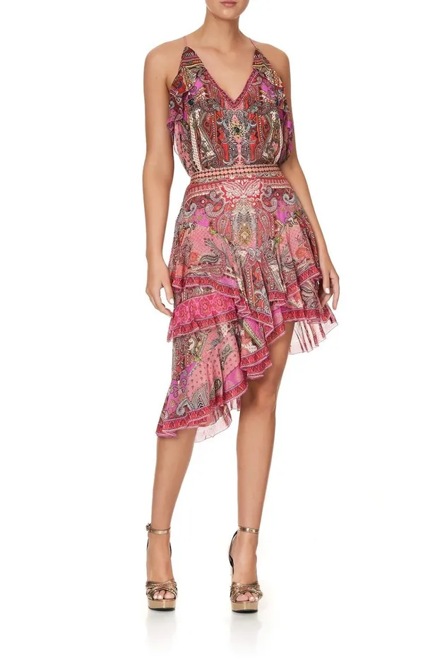 Camilla Skirts Women Layered Asymmetrical Skirt Lotus Lovers