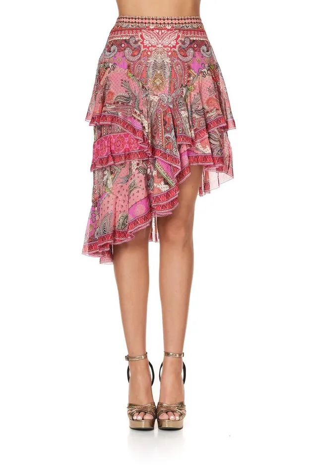Camilla Skirts Women Layered Asymmetrical Skirt Lotus Lovers