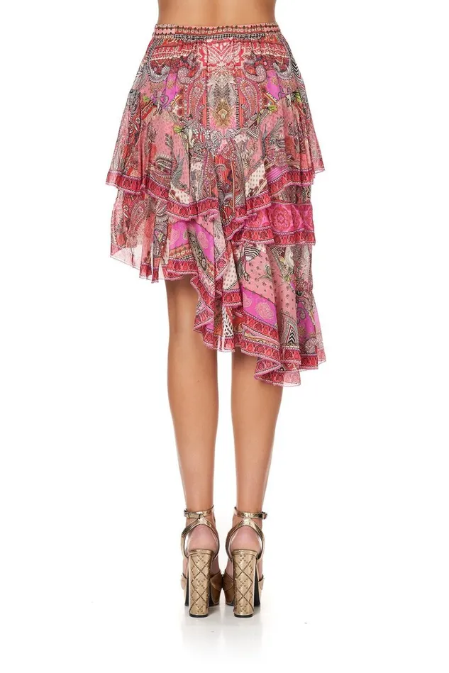 Camilla Skirts Women Layered Asymmetrical Skirt Lotus Lovers