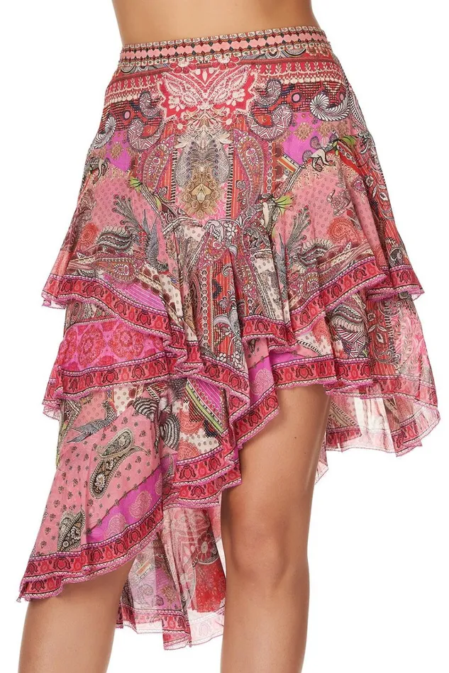 Camilla Skirts Women Layered Asymmetrical Skirt Lotus Lovers