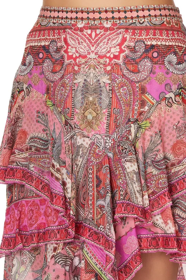 Camilla Skirts Women Layered Asymmetrical Skirt Lotus Lovers