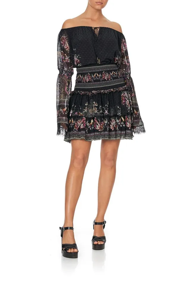 Camilla Skirts Women Layered Frill Skirt Restless Nights