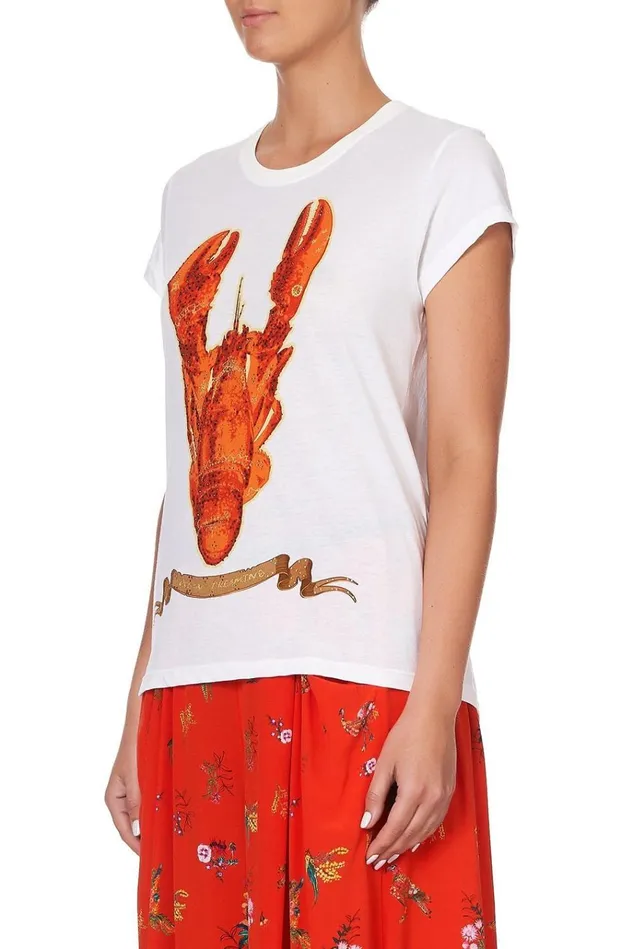 Camilla Tees Women Curved Hem Fitted Tee Cinema Paradiso