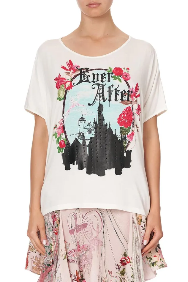Camilla Tees Women Loose Fit Round Neck Tee Istenanya