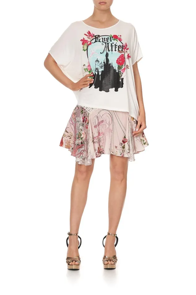 Camilla Tees Women Loose Fit Round Neck Tee Istenanya