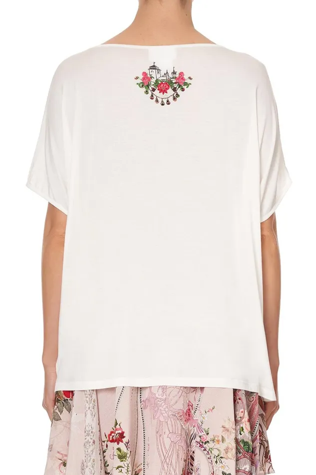 Camilla Tees Women Loose Fit Round Neck Tee Istenanya