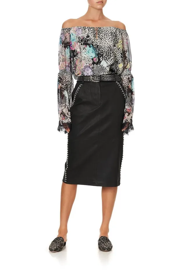 Camilla Tops Women Drop Shoulder Bell Sleeve Top Sid The Kid