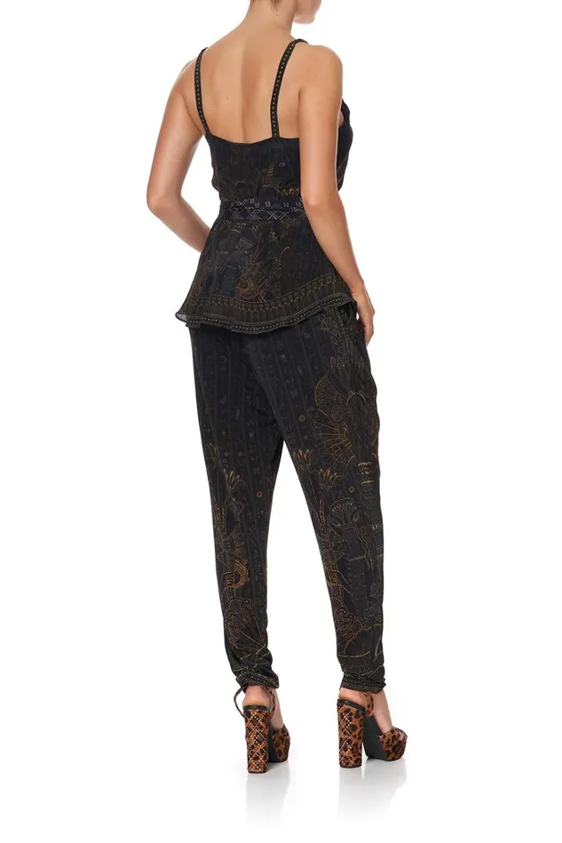 Camilla Tops Women Wrap Top With Twist Straps Cobra King
