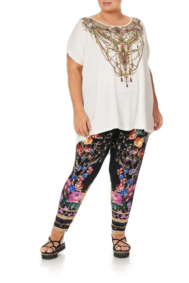 Camilla Trousers and Leggings Women Harem Pants With Front Pleats Blushing Manor