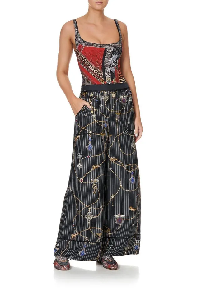 Camilla Trousers and Leggings Women Lounge Trouser With Cuffs Punk Of Primrose