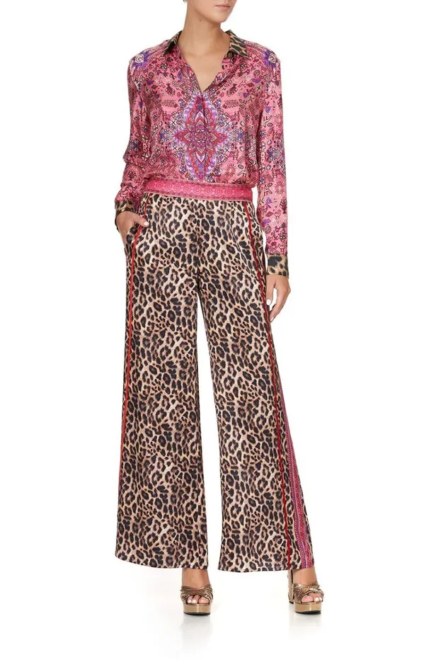 Camilla Trousers and Leggings Women Pant With Insert Side Panels Lotus Lovers Camilla Trousers and Leggings Women Pant With Insert Side Panels Lotus Lovers