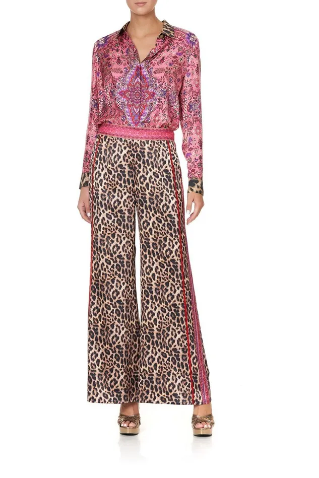 Camilla Trousers and Leggings Women Pant With Insert Side Panels Lotus Lovers