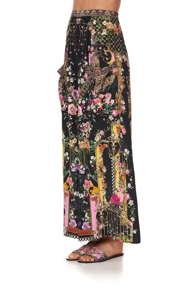 Camilla Trousers and Leggings Women Wide Leg Trouser With Front Pockets Montagues Capulet