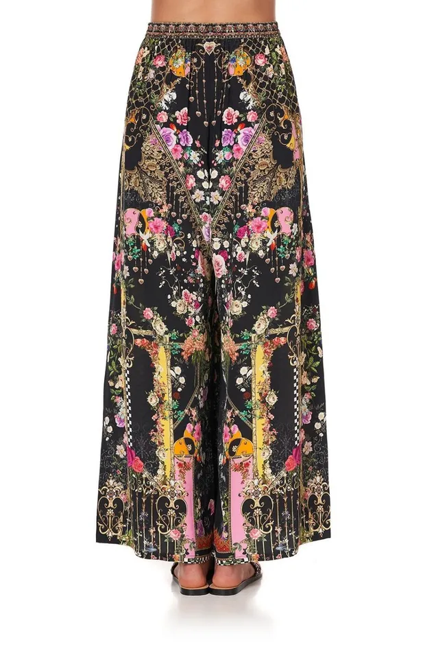 Camilla Trousers and Leggings Women Wide Leg Trouser With Front Pockets Montagues Capulet