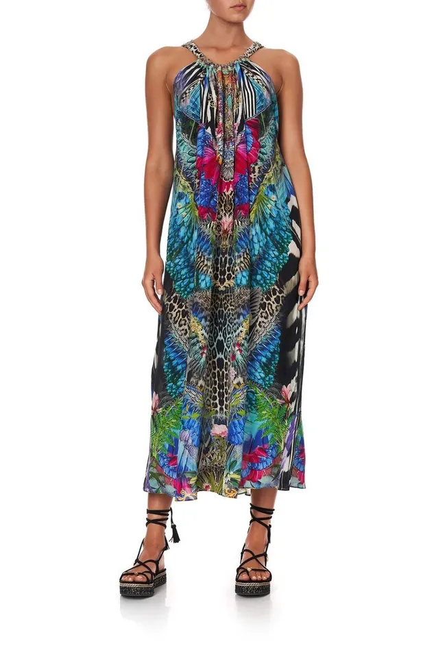 Camilla Wedding Guest Dresses Women Drawstring Dress Cafe Nairobi