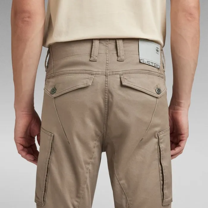 Cargos and Chinos Men GStar RAW Zip Pocket 3D Skinny Cargo Pants Dark Lever