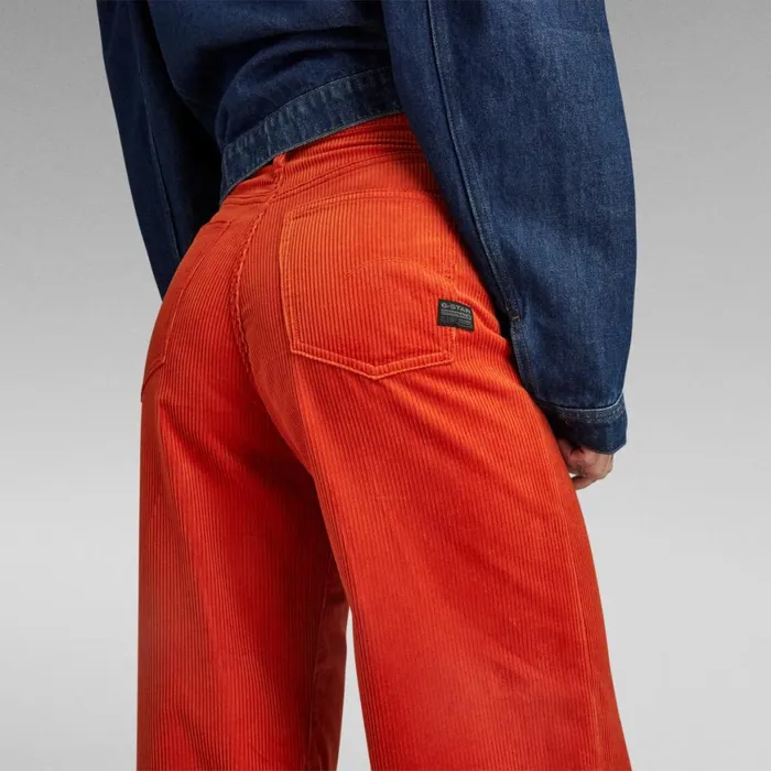 Cargos and Chinos Women GStar RAW Deck 20 Ultra High Loose Pants Rooibos Tea