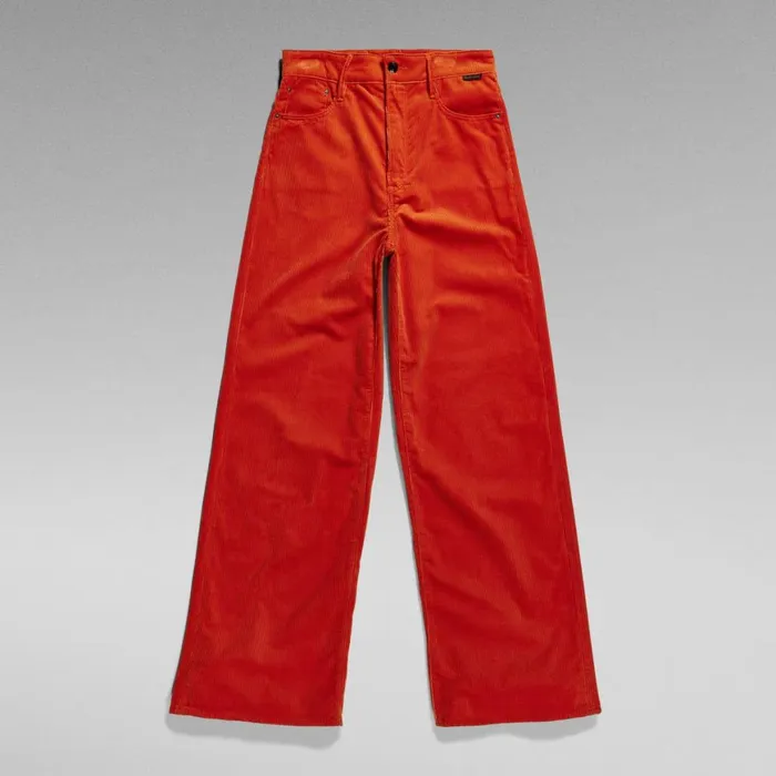 Cargos and Chinos Women GStar RAW Deck 20 Ultra High Loose Pants Rooibos Tea