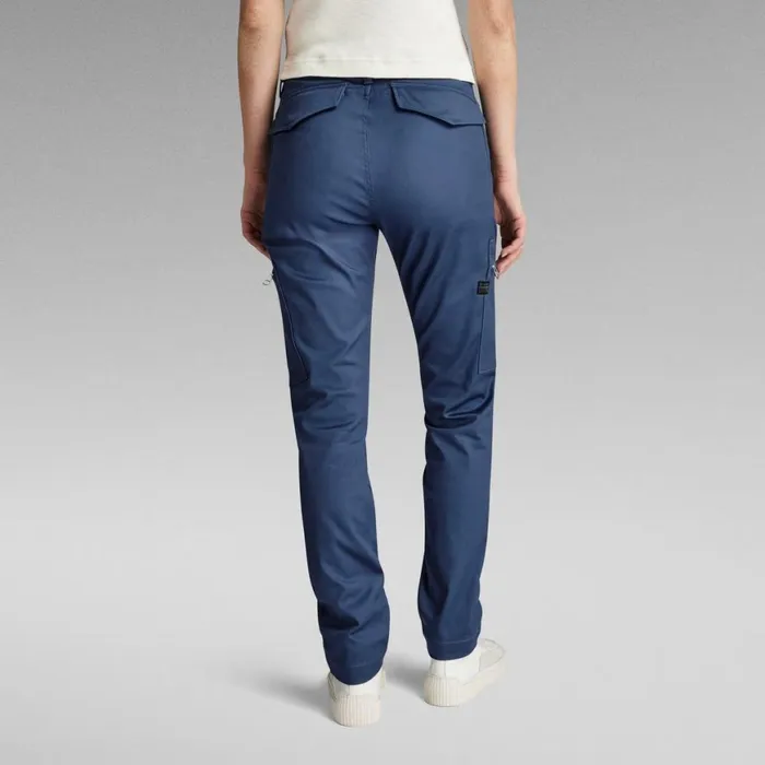 Cargos and Chinos Women GStar RAW Slim Cargo Pants Rank Blue