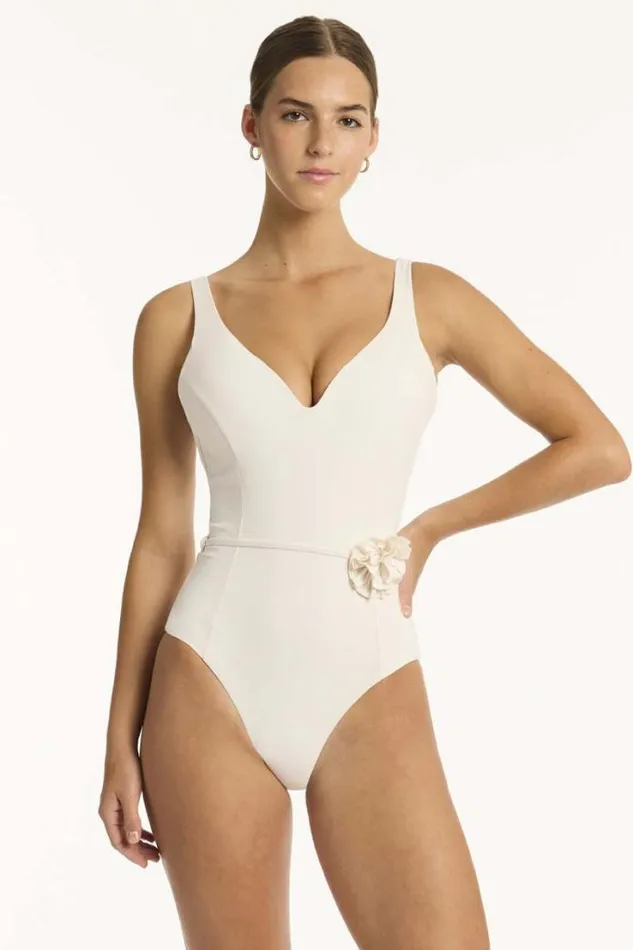 Casa Del Mar Plunge One Piece Casa Del Mar Coconut Women Sea Level One Pieces