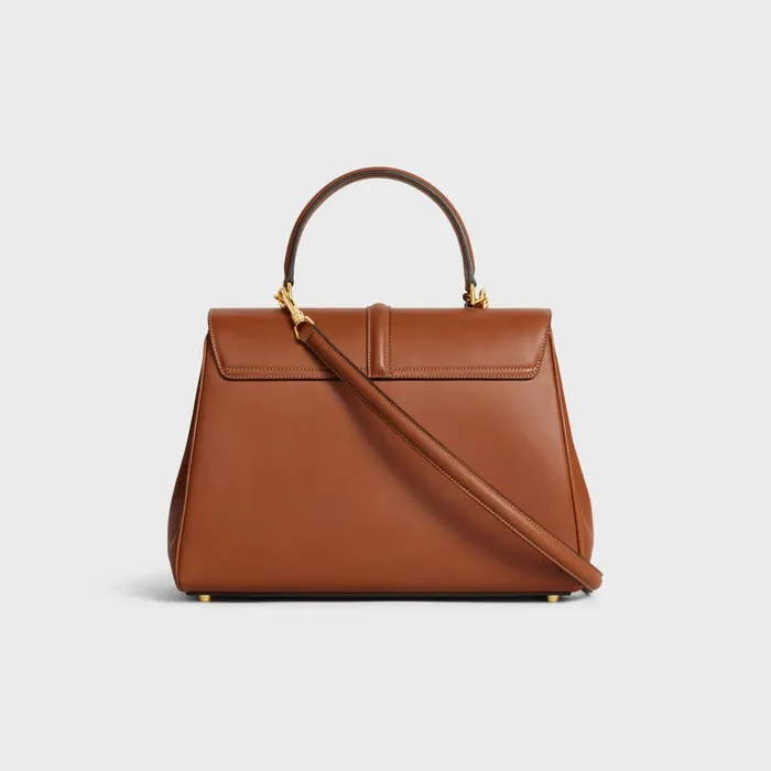 Classique 16 Bag In Natural Calfskin Tan Women CELINE 16 Classique 16 Bag In Natural Calfskin Tan Women CELINE 16