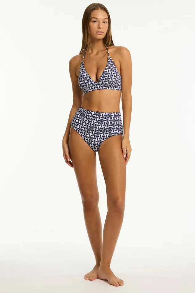Coast Longline Halter Coast Cobalt Women Sea Level Tops