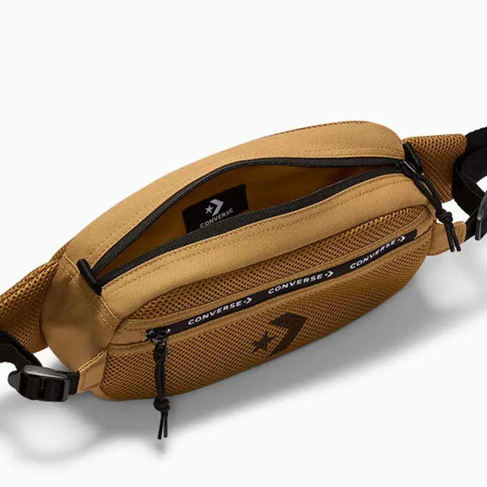Converse Bags and Backpacks Mesh Sling Pack Trek Tan 8211 MenWomen